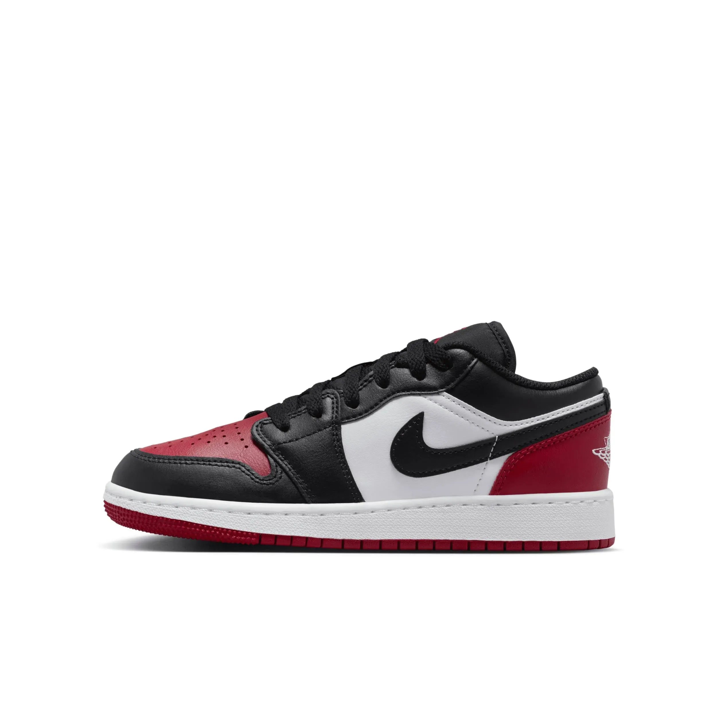 Air Jordan 1 Low Kids (White/Black/Varsity Red)