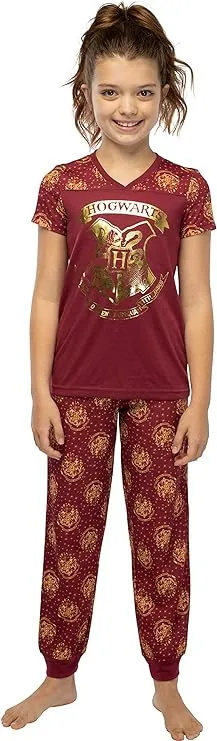 Harry Potter Girls' Hogwarts Pajama Set