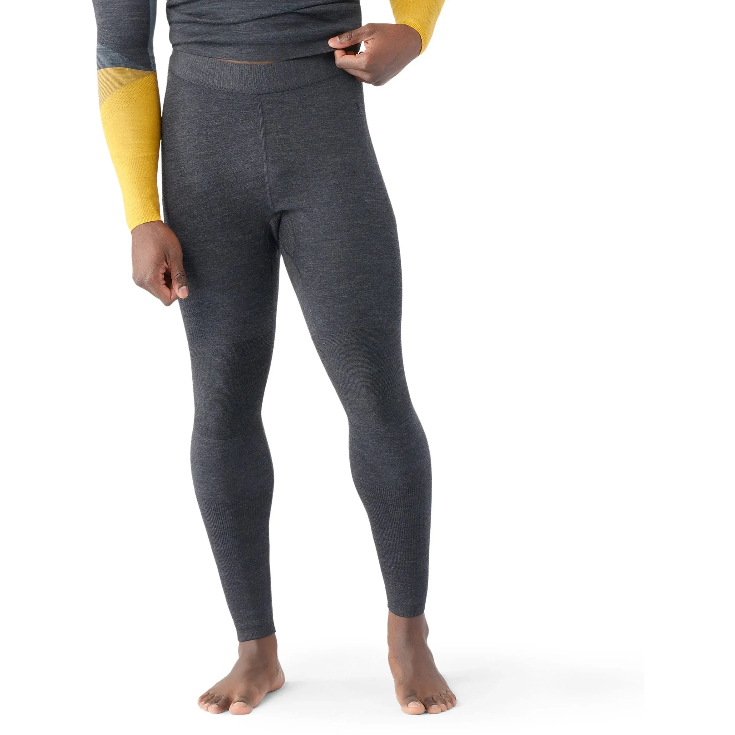 Smartwool Intraknit Thermal Merino Base Layer Bottom - Men's Black / White XL