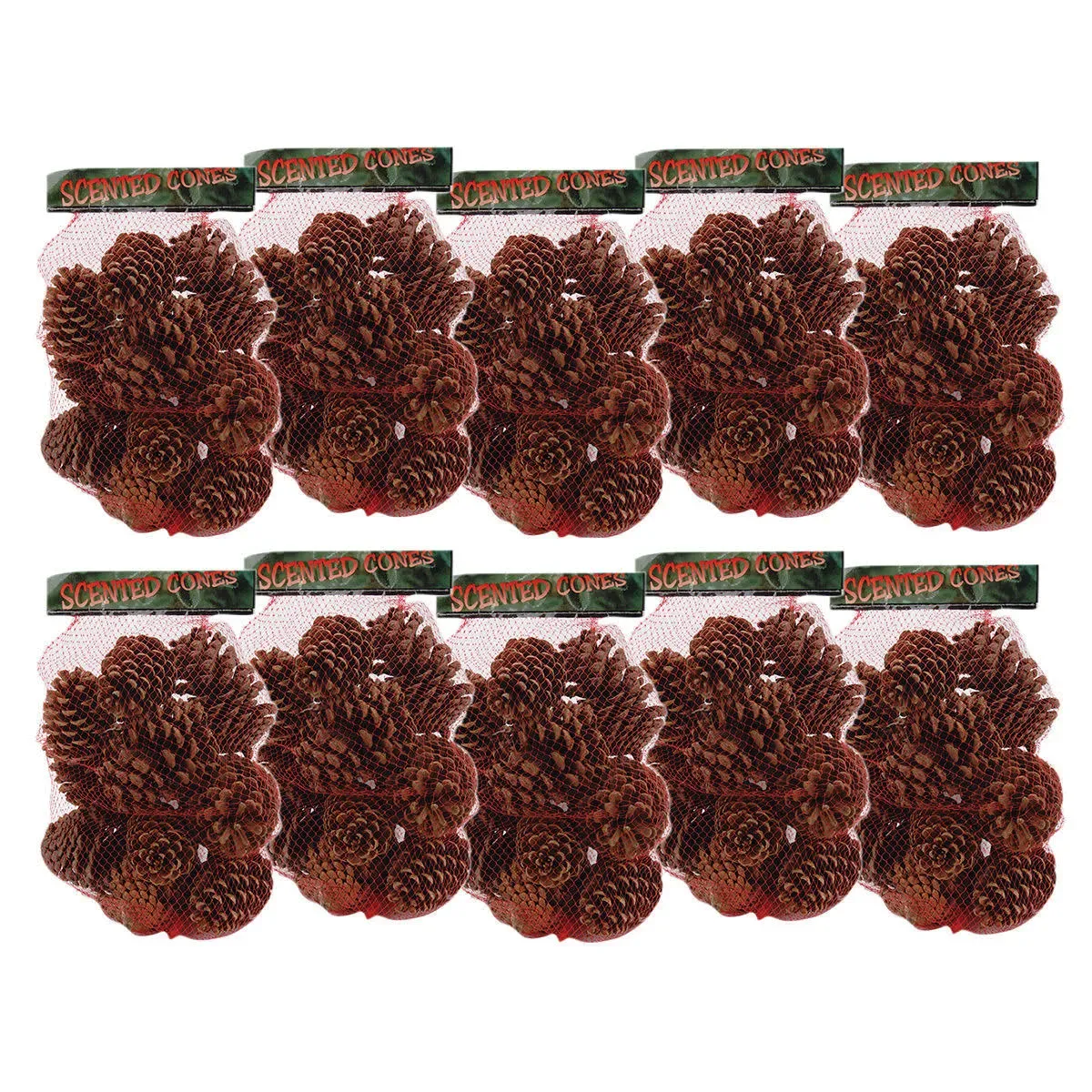 Winter Woods Cinnamon Scented Pinecones 12-14/Pkg, Large