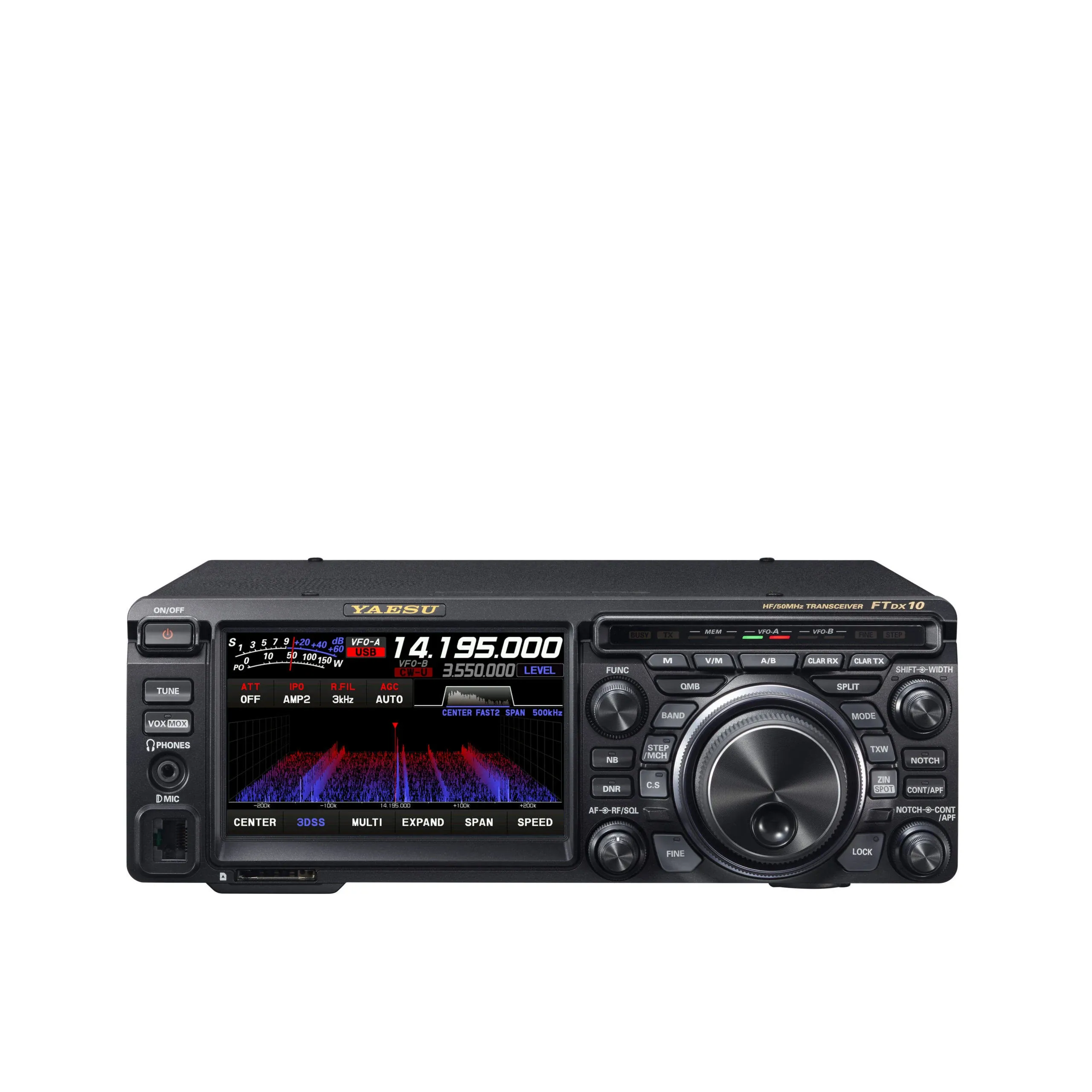 Yaesu FT-DX10 HF/50MHz Compact SDR Transceiver