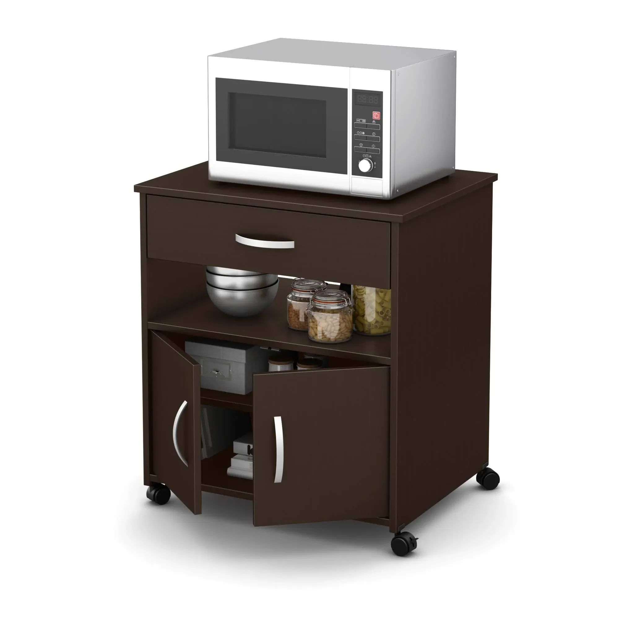 South Shore Axess Microwave Cart