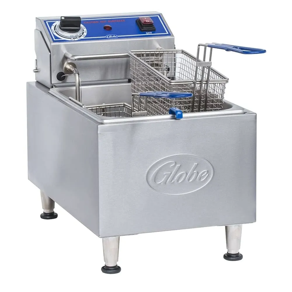 Globe PF10E 10 lb Electric Countertop Fryer