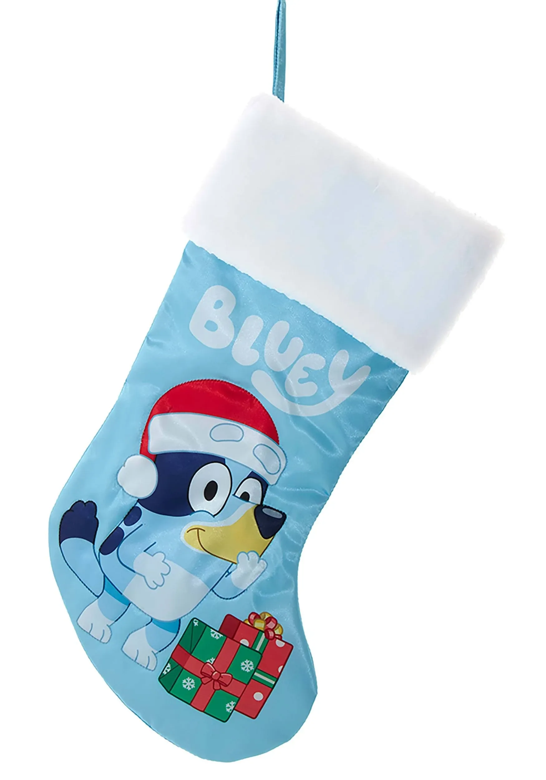 Kurt Adler Bluey with Presents Christmas Stocking