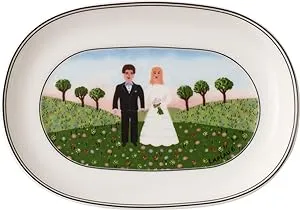 Villeroy &amp; Boch Design Knife Wedding Pickle Plate 1P