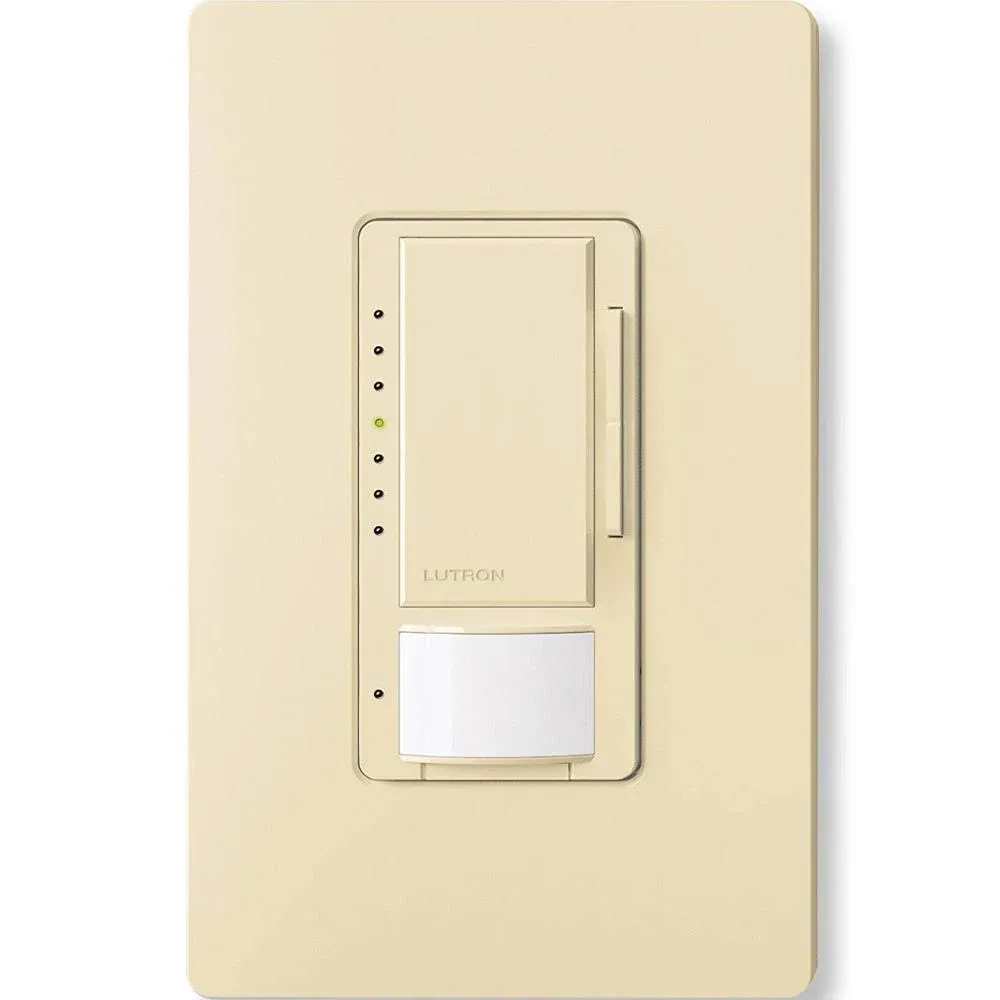 Lutron MSCL-OP153M-IV Occupancy Sensor Dimmer 600/150W Maestro Ivory