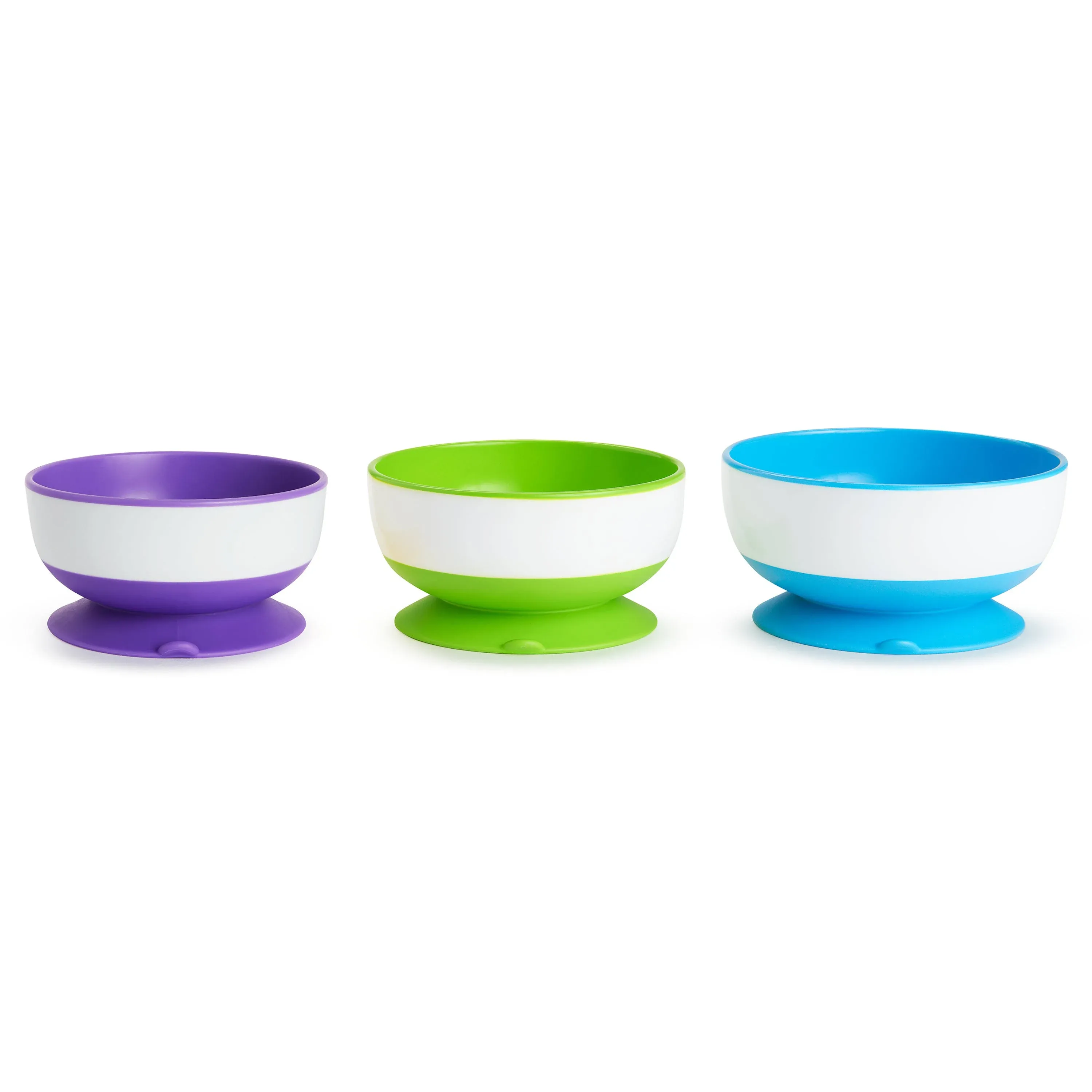 Munchkin Stay Put Suction Bowl 3 Pack