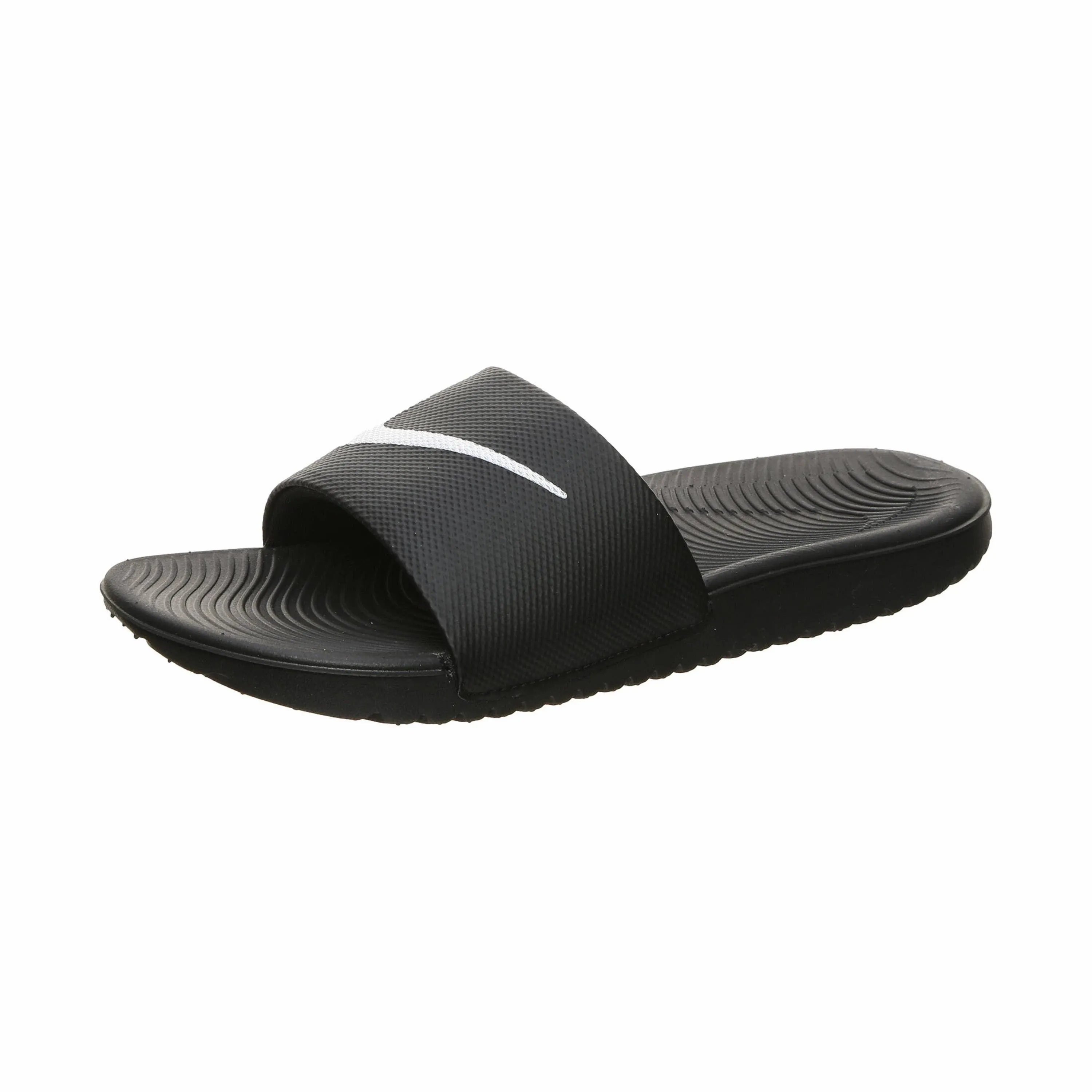 Nike Kawa GS Kids Slides Black US 2