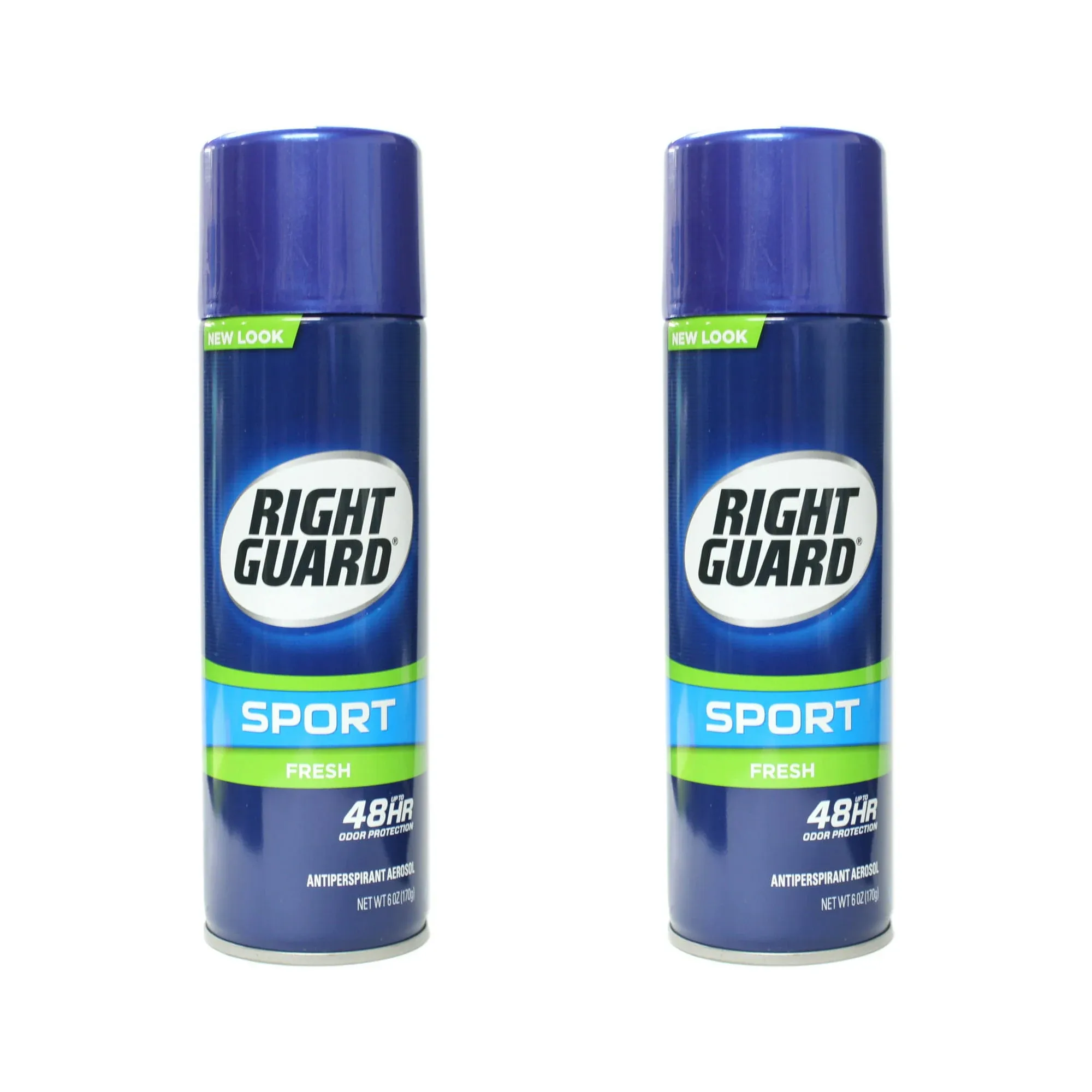 Right Guard Antiperspirant Spray, Sport Fresh 6 oz For Men Who Sweat (Pack of 2)