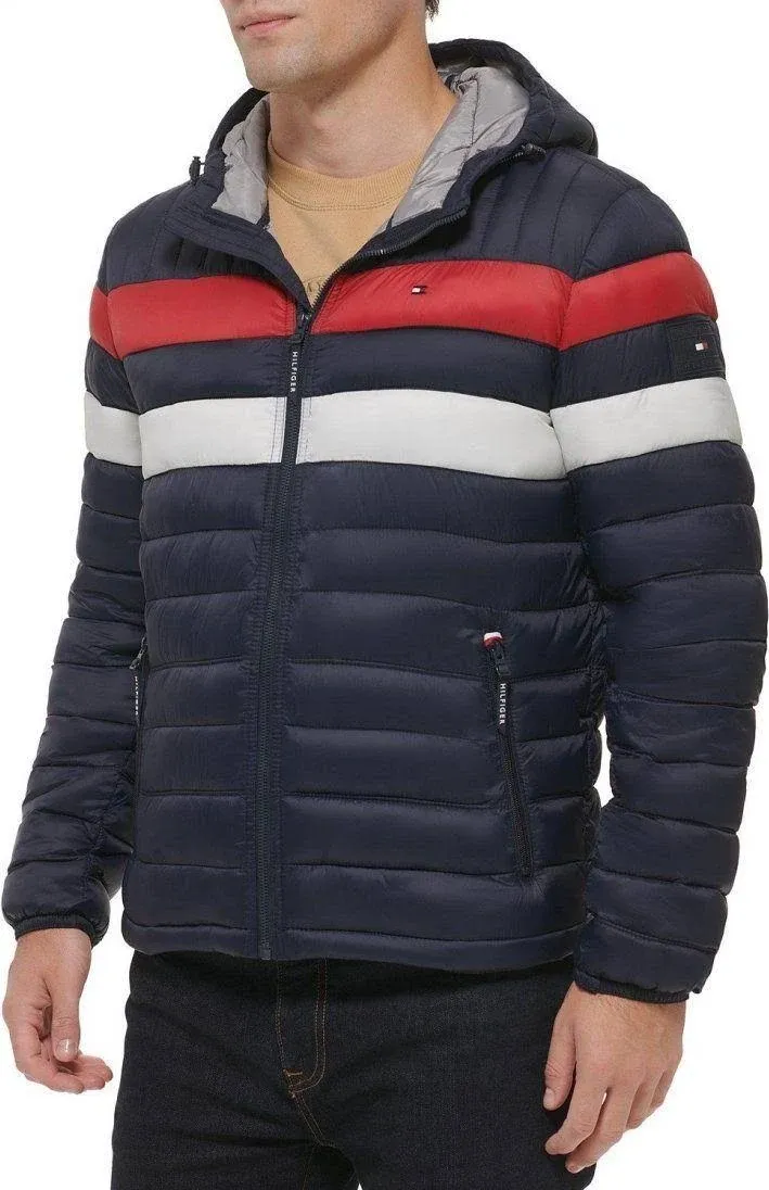 Tommy Hilfiger Men's Hooded Puffer Jacket