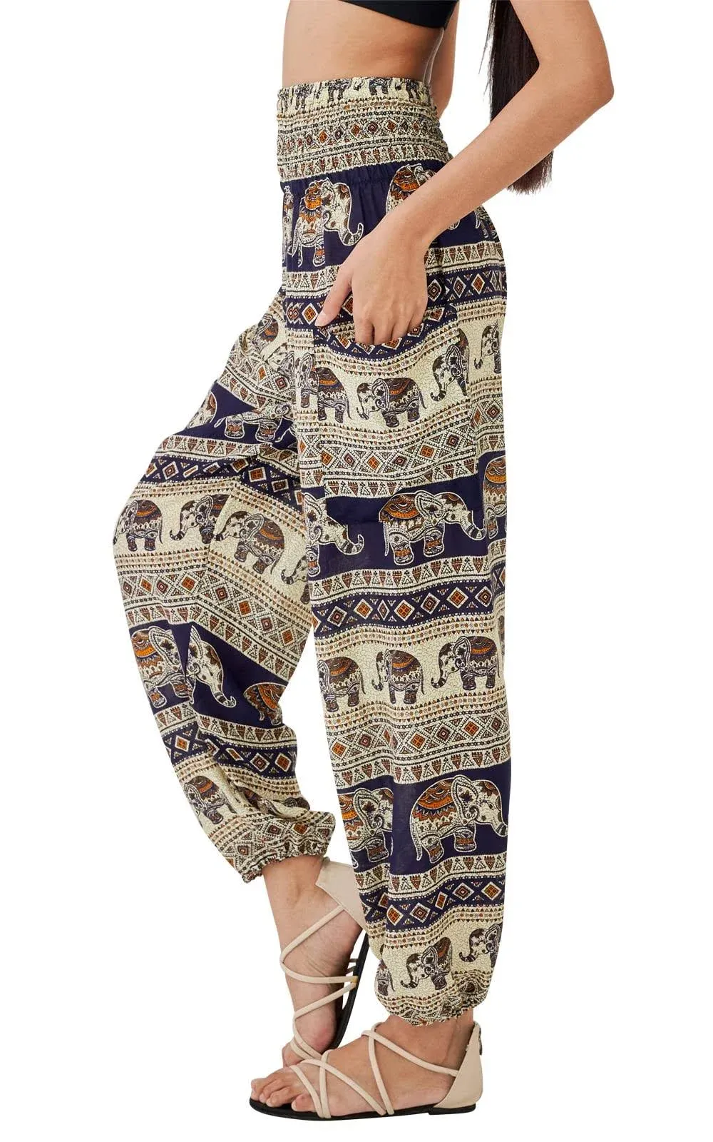 Joob Joob Boho Pants for Women - Hippie Harem Pants Women - Womens Yoga Pants ...