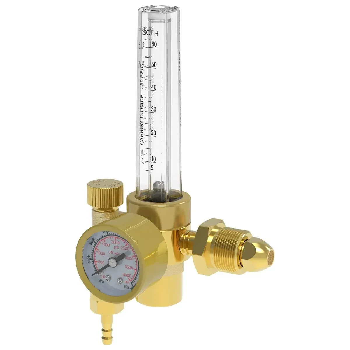 Yeswelder Argon/Co2 Mig Tig Flow Meter Gas Regulator Gauge Welding Weld