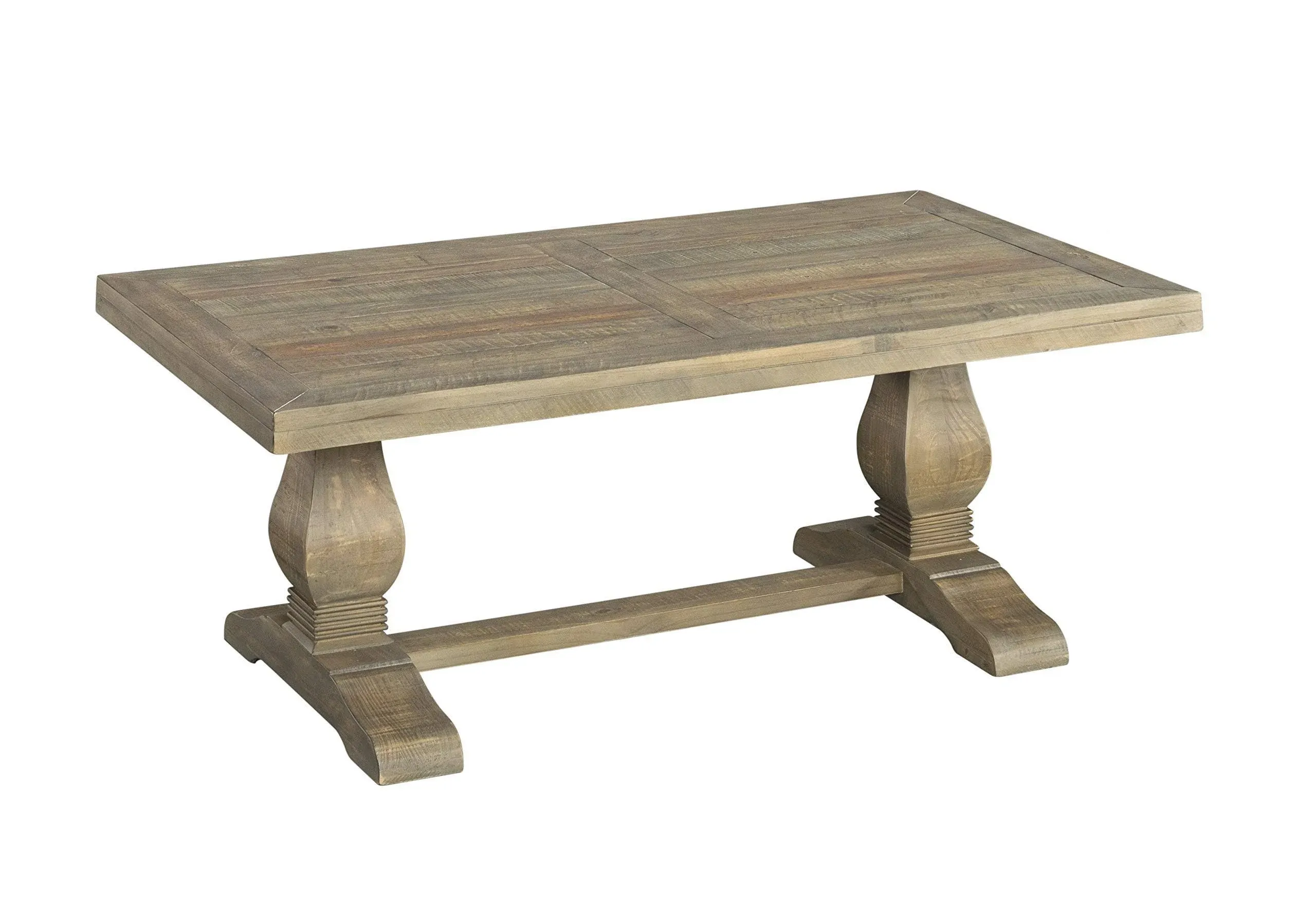 Martin Svensson Home Napa Pedestal Coffee Table, Reclaimed Natural