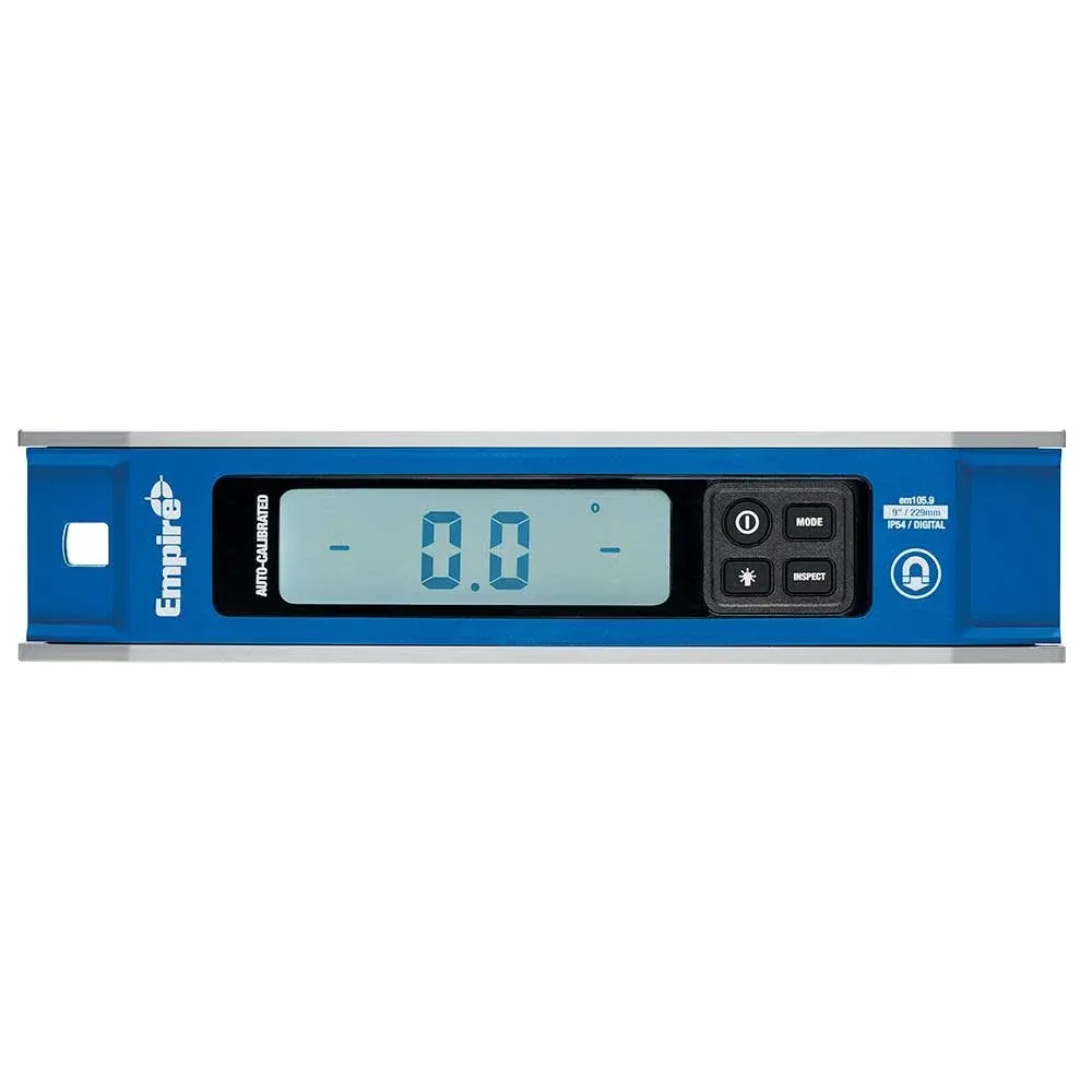 9 in. Magnetic Digital Torpedo Level - Milwaukee - EM105.9