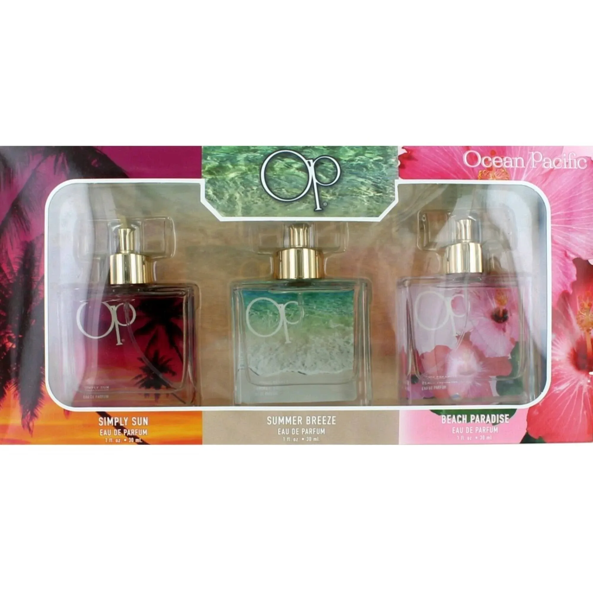 Ocean Pacific awgopc3 3 Piece Fragrance Gift Collection for Women