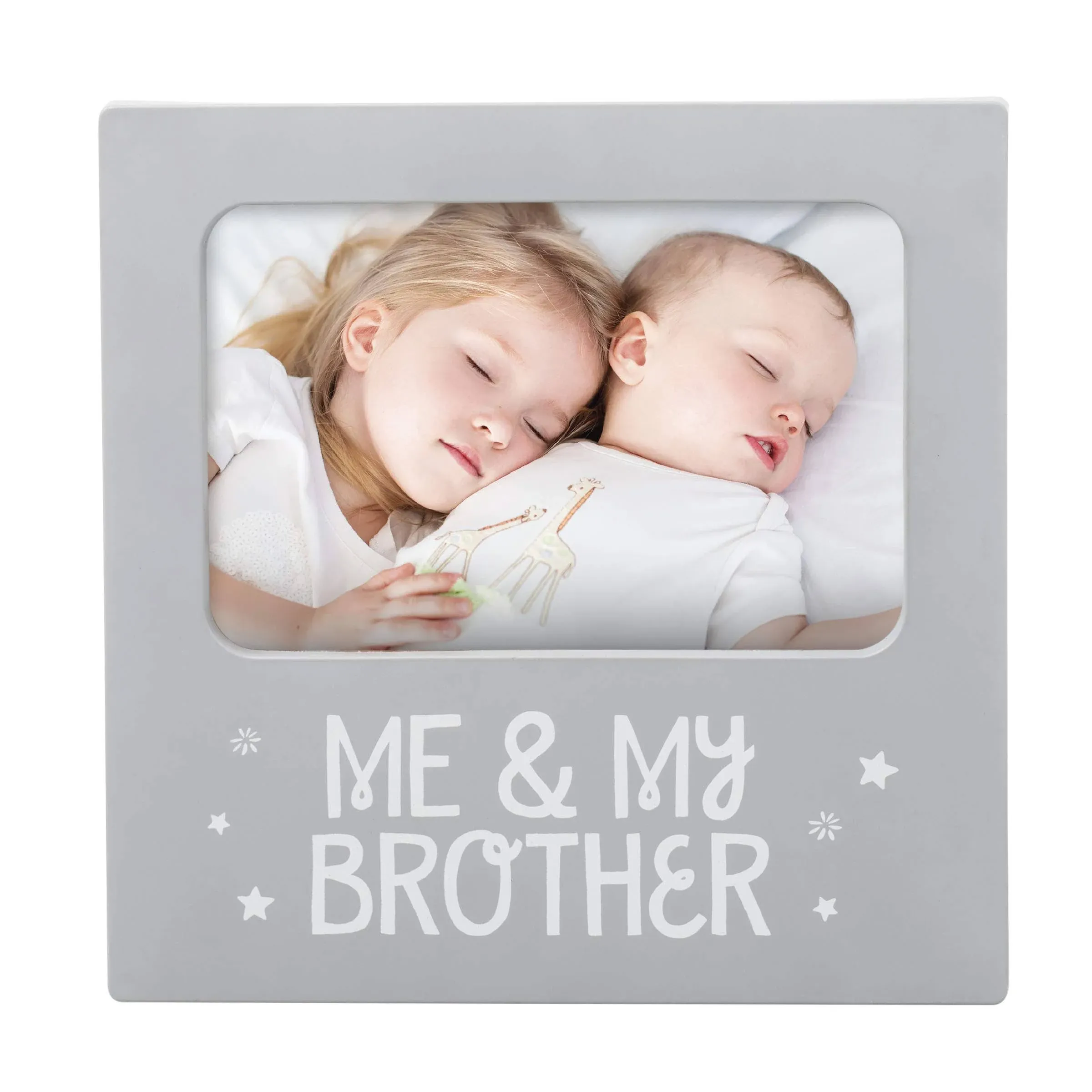 Tiny Ideas 'Me & My Brother' Sentiment Keepsake Frame, Gift for Brother, Big Bro