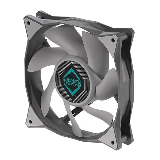 Iceberg Thermal IceGALE Xtra 120mm PWM High Performance Case Fan Gray