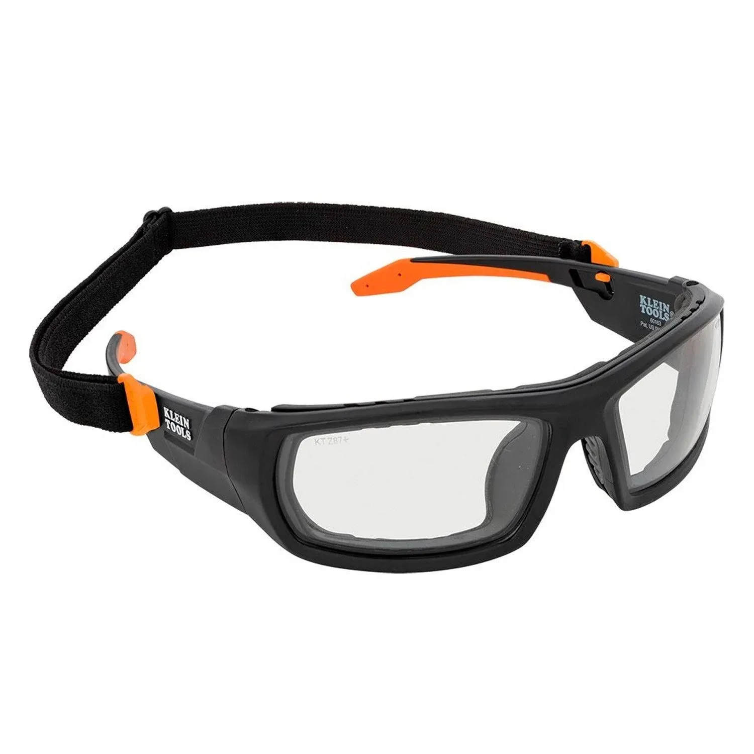 Klein Tools 60470 Safety Glasses, ANSI Z87.1+ Pro Full Frame Gasket Safety Glasses, Clear Lenses, UV Protection, Anti-Fog, Scratch ResistantKlein Tools 60470 Safety Glasses, ANSI Z87.1+ Pro Ful…