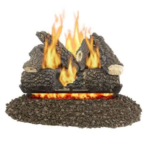 Pleasant Hearth Arlington Ash Fireplace Log Set Unlimited hr 56 lb