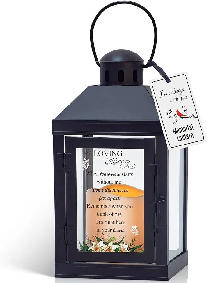 Memorial Lantern Sympathy Gifts for Loss of Mother