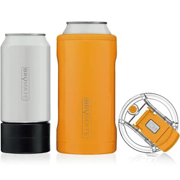 Hopsulator Trio 3-in-1 Stainless Steel Insulated Can Cooler, Hunter Orange