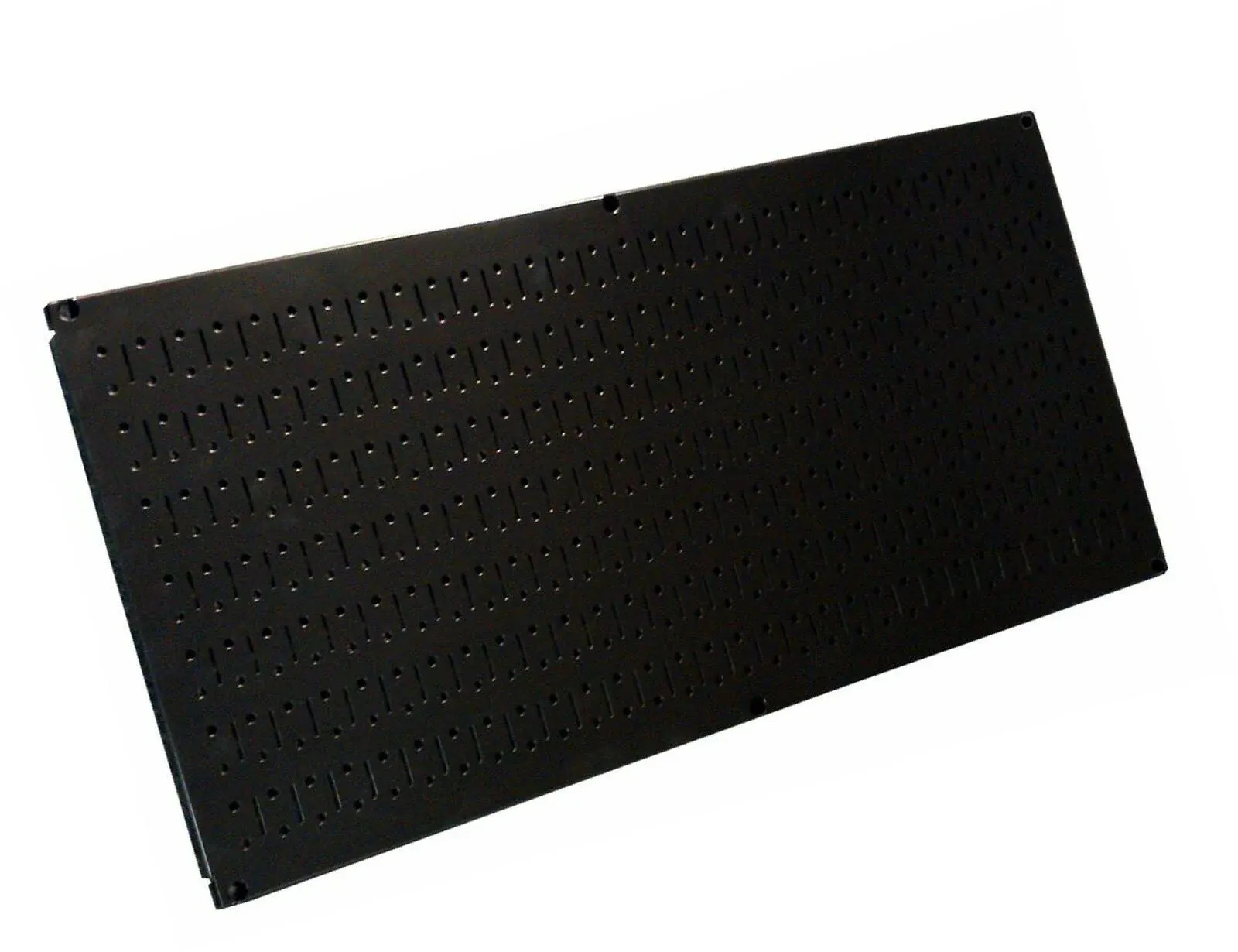 Wall Control Pegboard 16in x 32in Horizontal Metal Pegboard Tool Board Panel