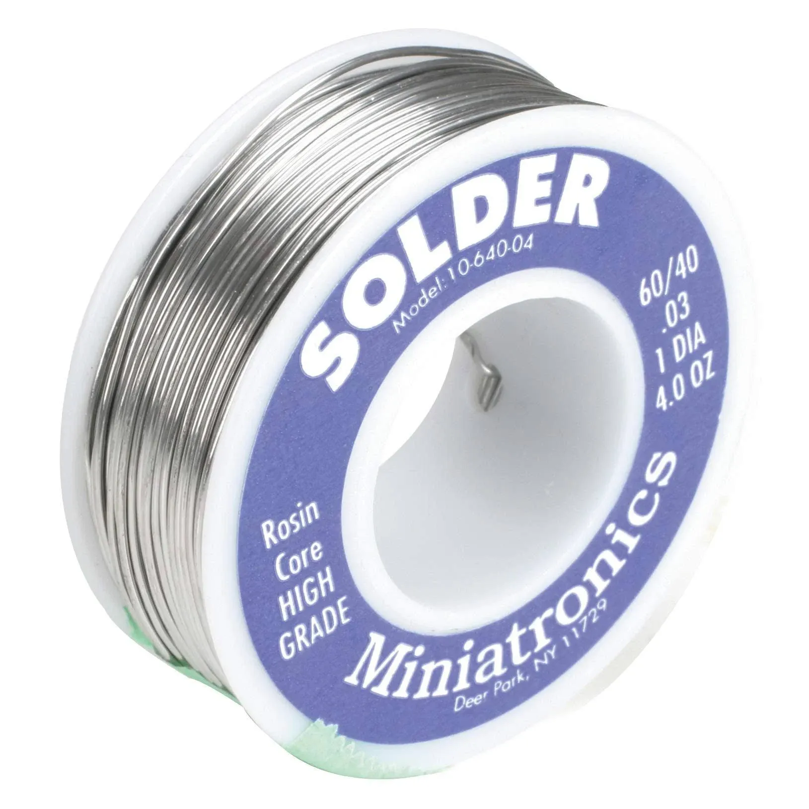 Solder Rosin Core 60/40, 4oz