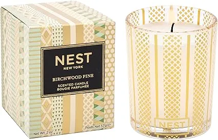 NEST Fragrances Votive Candle- Birchwood Pine , 2 oz