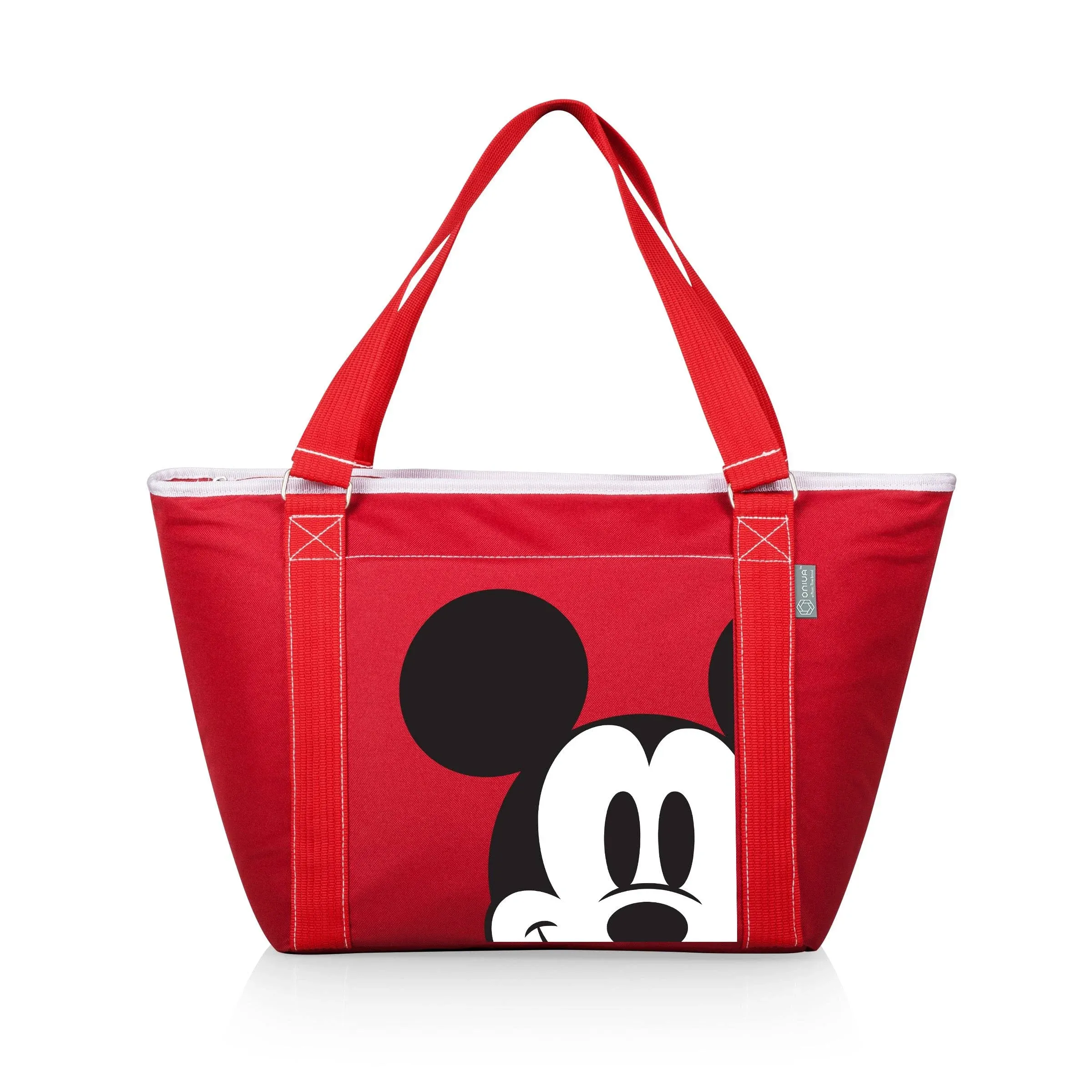 ONIVA - a Picnic Time brand - Disney Mickey Mouse Topanga Tote Cooler Bag - Soft Cooler Bag - Picnic Cooler, (Red), 21 x 8.7 x 13