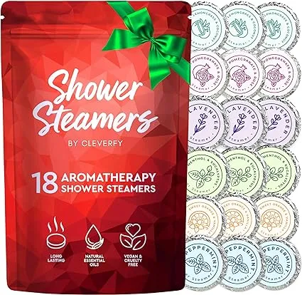 Cleverfy Shower Steamers Aromatherapy 18 Pack