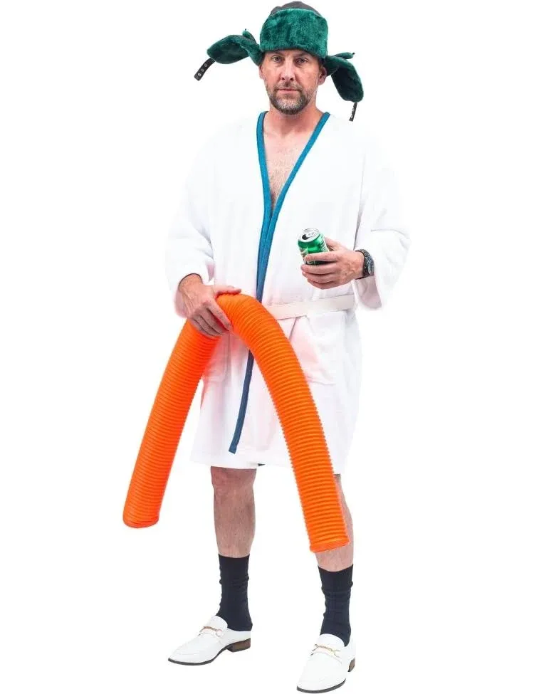 Vacation Movie Cousin Eddie Halloween Costume Accessory Orange Hose