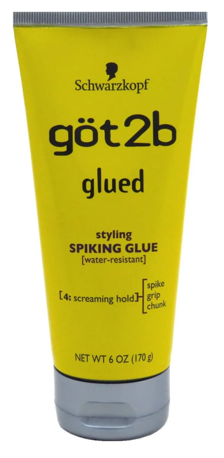 Schwarzkopf Got2b Glued Spiking Glue 6 oz (Pack of 6)