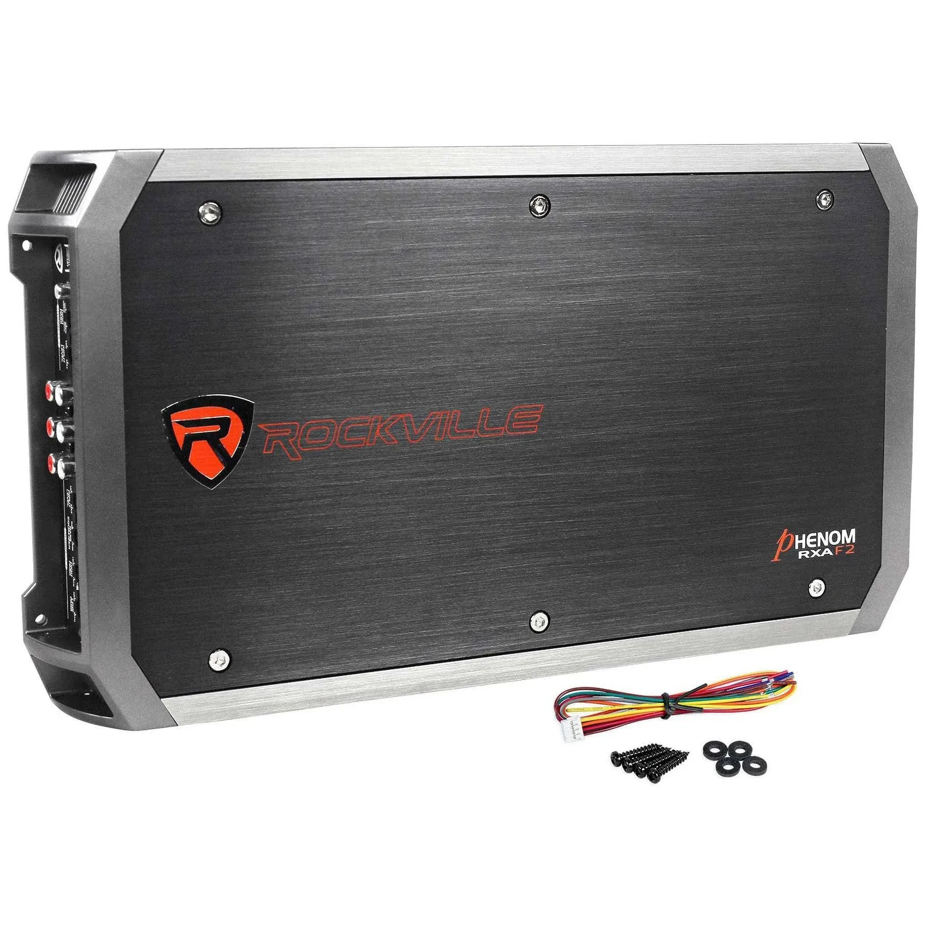 Rockville RXA-F2 2400 Watt Peak / 600w RMS 4 Channel Amplifier Car Audio Amp