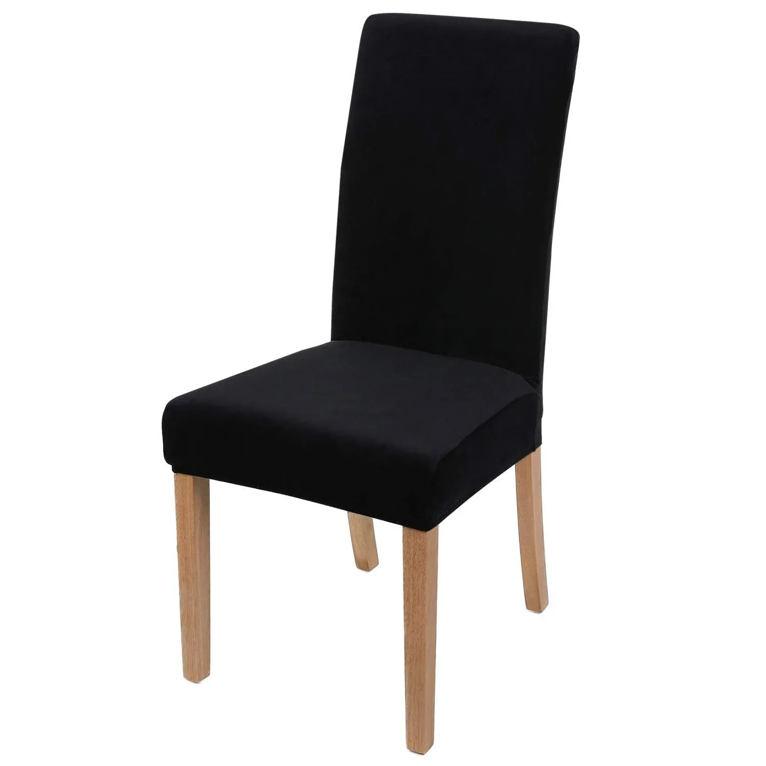 Smiry Velvet Stretch Dining Room Chair Covers