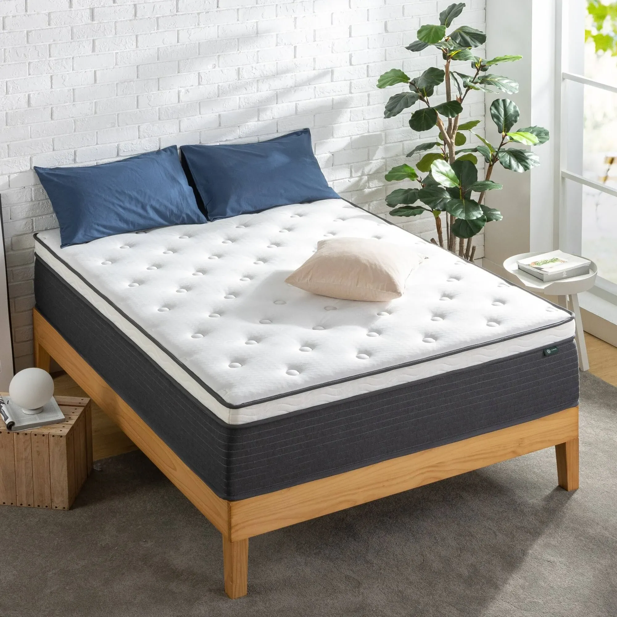 Comfort Essential Pocket Spring Hybrid Mattress | Zinus King / 12"