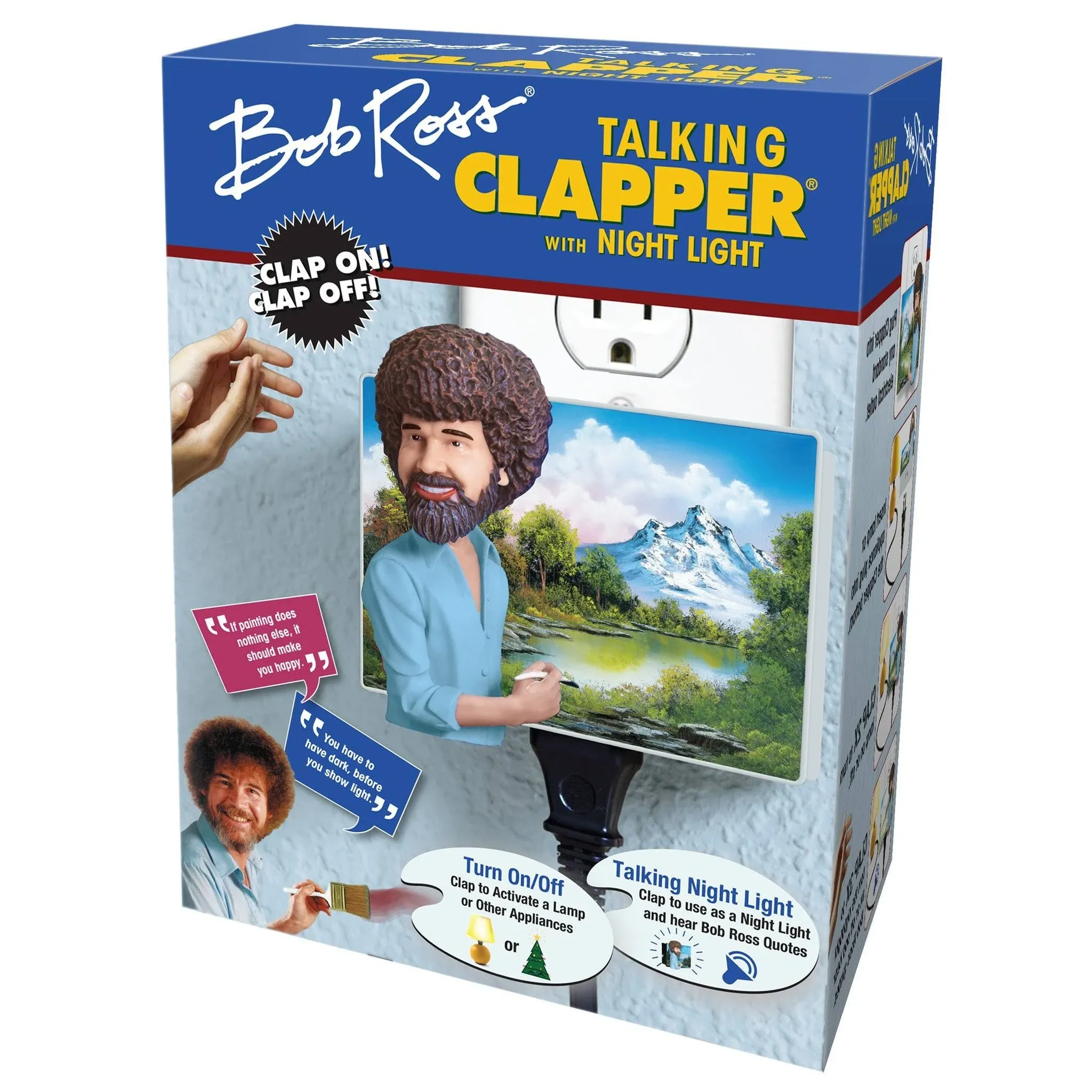 ⚡️Bob Ross Talking Clapper With Night Light