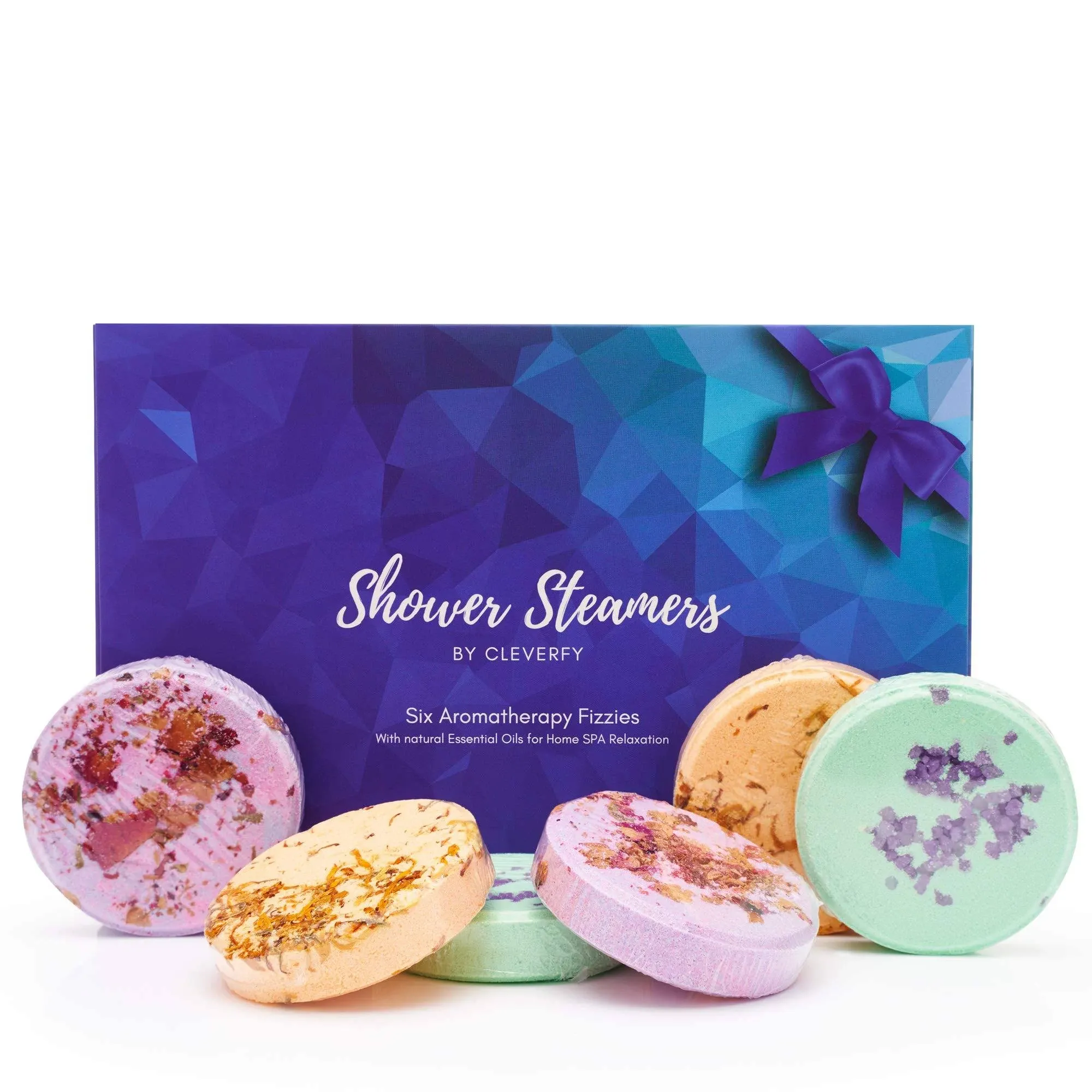 Shower Steamers Aromatherapy - Variety Pack of 6 Shower Bombs. Red Set: Pepper