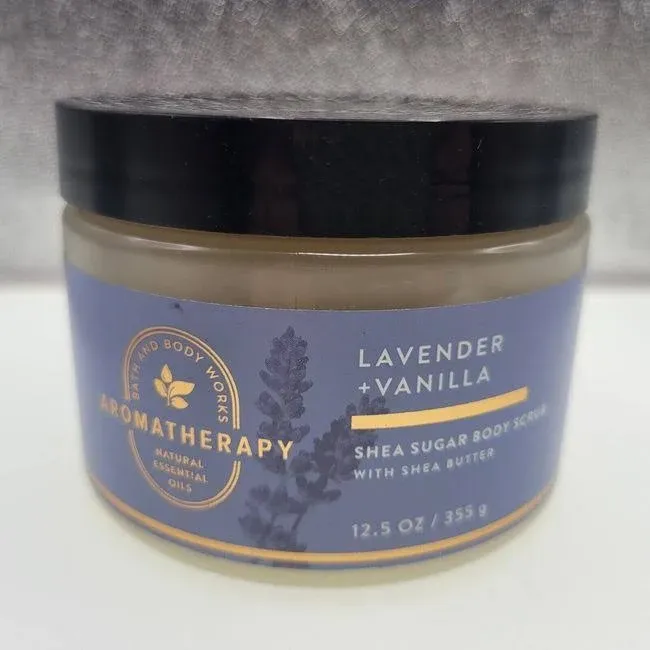 Bath & Body Works Lavender Vanilla Shea Sugar Body Scrub