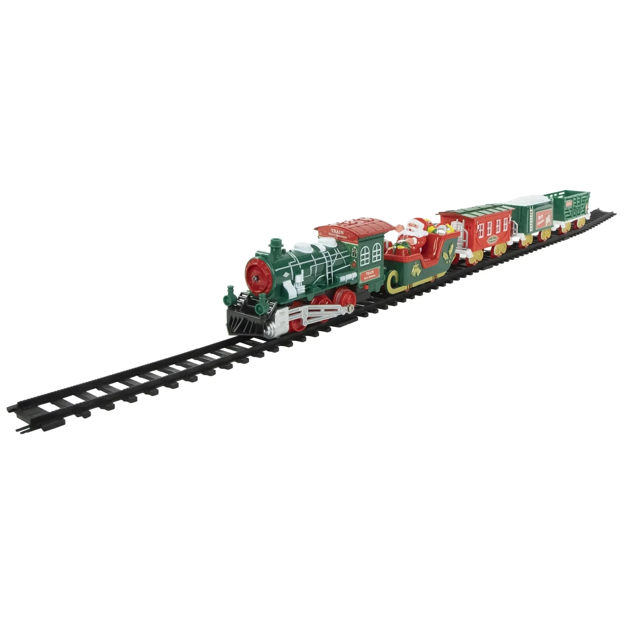 Northlight 30 Pc Battery Operated Lighted Animated Classic Christmas Train Set with Music