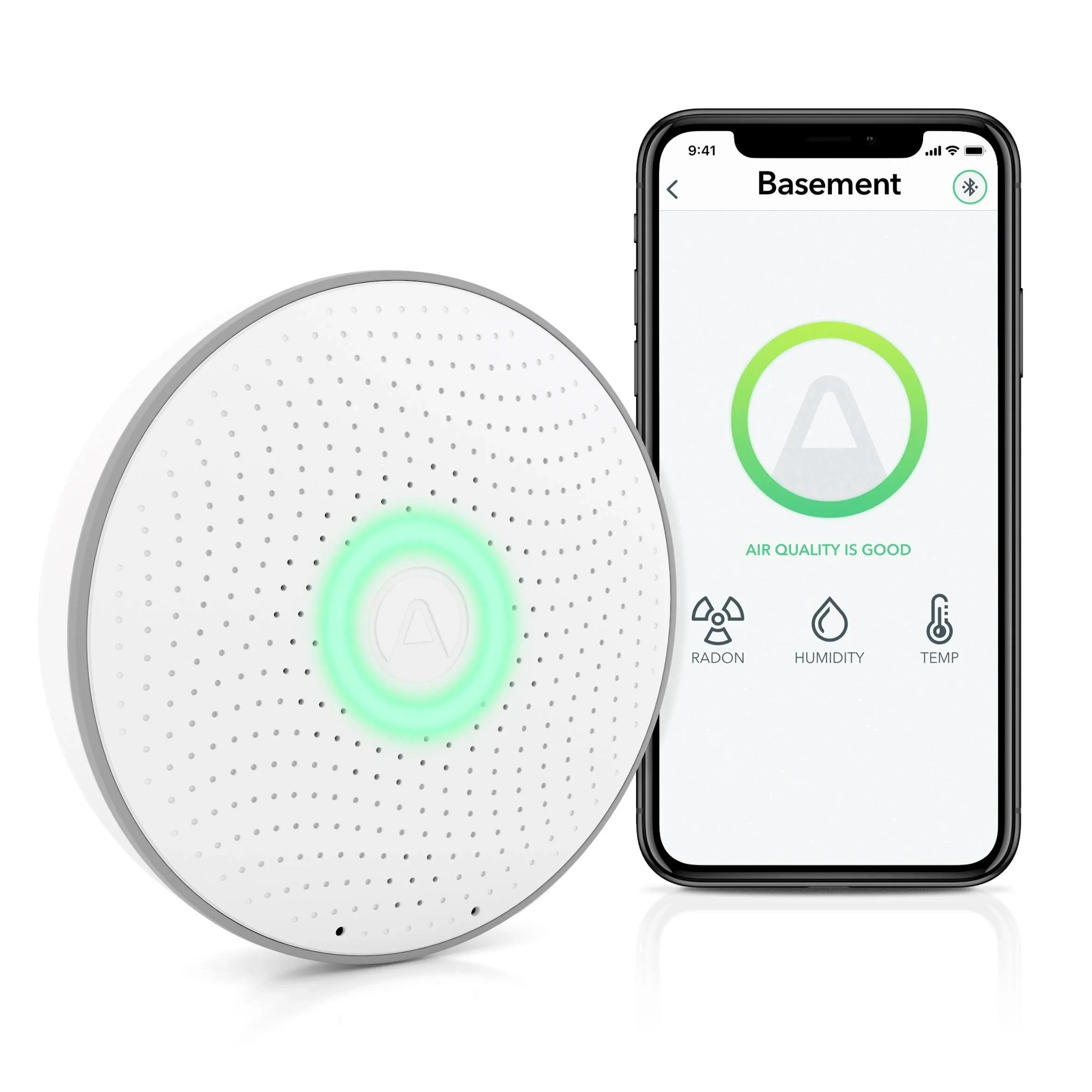 Airthings Wave 2nd Generation Smart Radon Detector