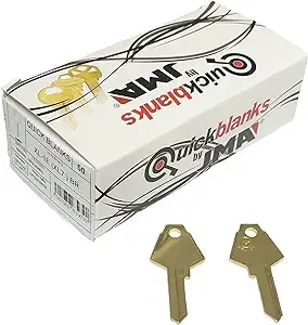 JMA XL1E Key Blank for XL Lock XL7, 50 Pack