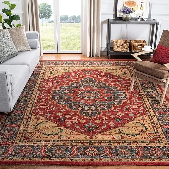 Safavieh Mahal Navy & Red 9' x 12' Rug