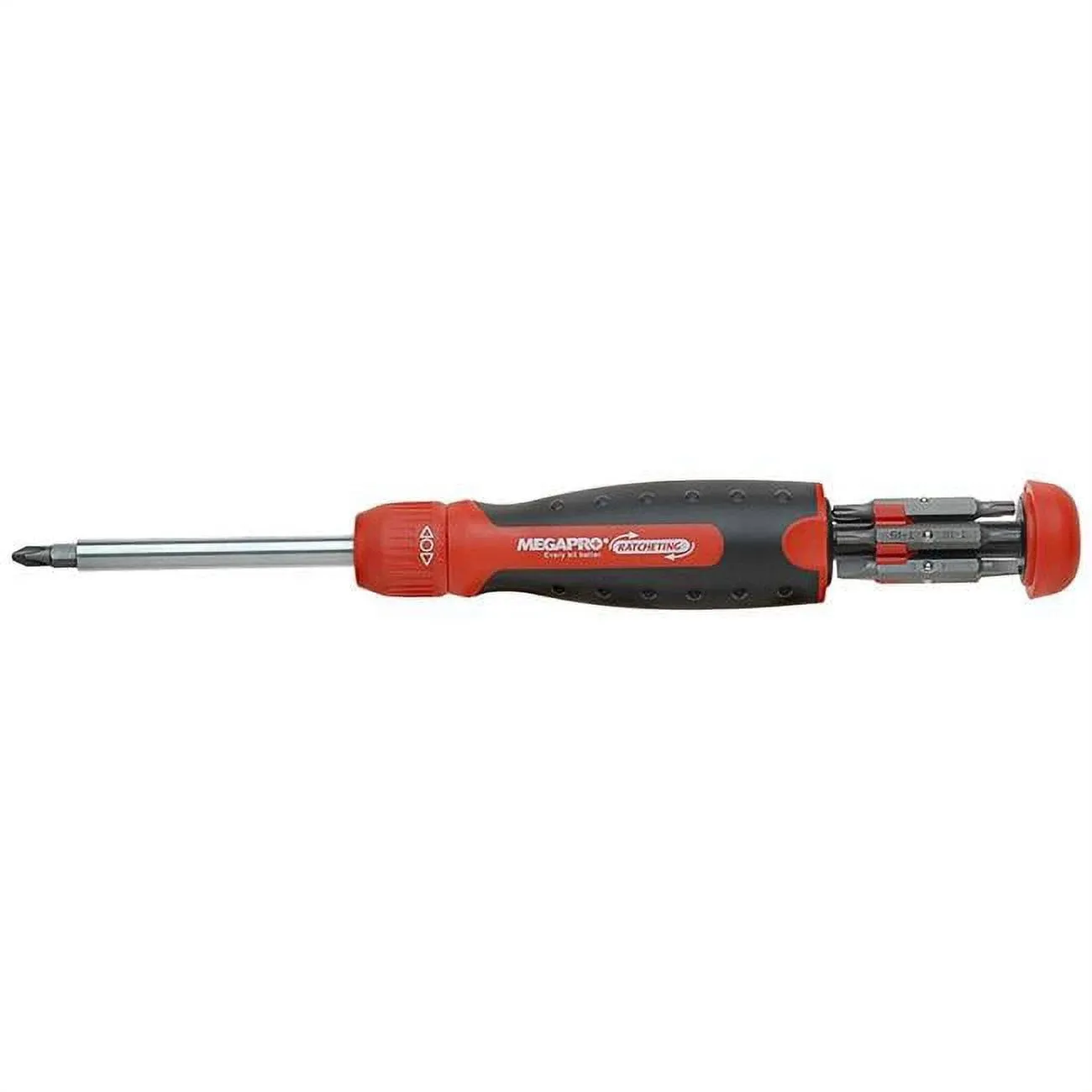 Megapro Ratcheting Multi-Bit Screwdriver