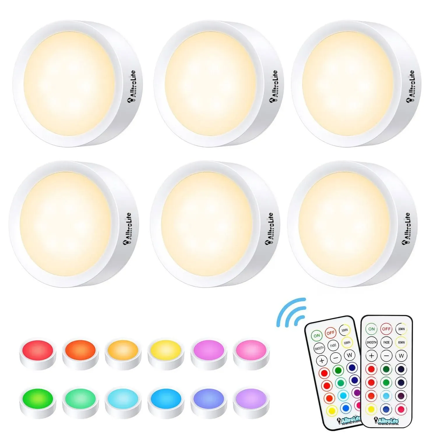 Alltrolite FA7835 LED Under Cabinet Puck Light