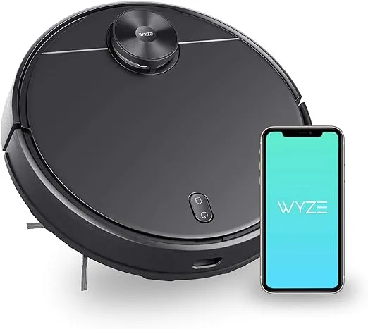 Wyze Robot Vacuum with Lidar Room Mapping