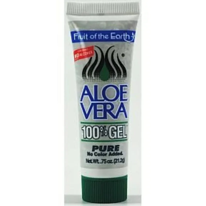 Fruit of the Earth Aloe Vera Gel - 0.75oz Tube (1 Case - 36 Units)