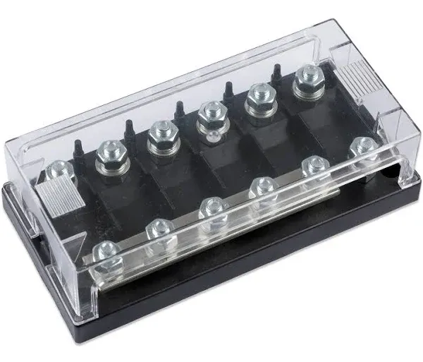 Victron 6-Way Mega Fuse Holder with Busbar - 500A