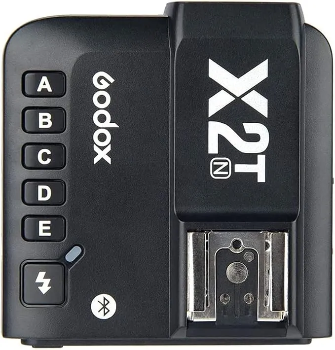 Godox X2T-N 2.4G Wireless Flash Trigger Transmitter Compatible with Nikon Camera Support i-TTL HSS 1/8000s Group Function LED Control Panel