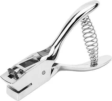 MROCO Hole Punch Slot Punch Badge Hole Punch for ID Cards,Hand Held,No Burrs Holes,One Slot Hole Puncher for ID Badges Hole Punch for Badge,Metal