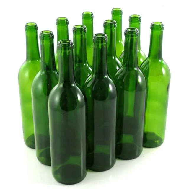 Home Brew Ohio Green Wine Bottles